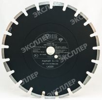 Алмазный диск Asphalt S-10, 500x3,8x30/25,4 С защитными сегментами D.BOR A-S-10-0500-030