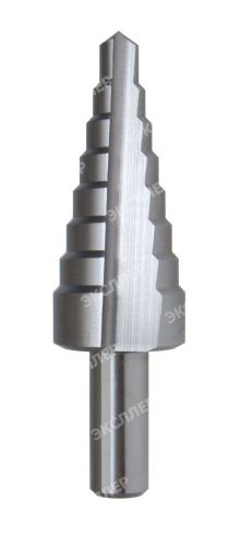 Сверло по металлу, ступенчатое, HSS-G, Gr. 1, 4,0-12,0х1,0/79 мм D.BOR 4850100w2d