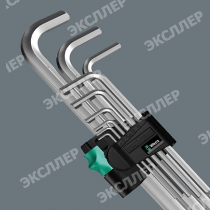 Набор угловых ключей на клипсе Wera 950PKL WE-022086