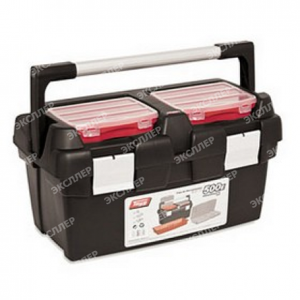 Ящик для инструмента 400х224х200 поддон органайзер в крышке 162008 Tayg №400