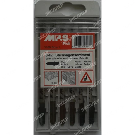 Набор пилок MP.S (Германия) 6шт Profi 3100BOX-1