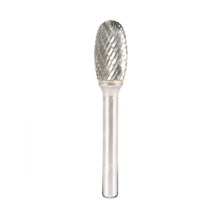 Бор-фреза по металлу форма Е (овал) 6,0*10,0/50,0 хв. 6 мм D.BOR 9f-14060k02d