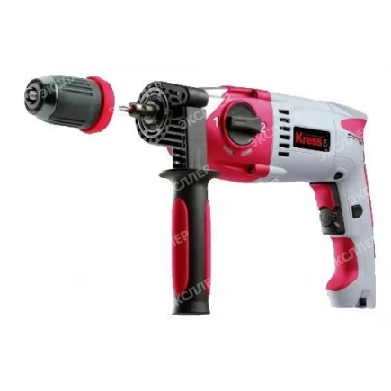 Ударная дрель 850Вт 13мм БЗП 2е скорости съемный патрон QuiXS Kress 850 BM-2