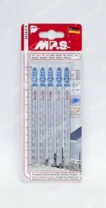 Пилки MP.S (Германия) 21tpi 132/110мм Bi-metall 5ш T318AF 3114-F