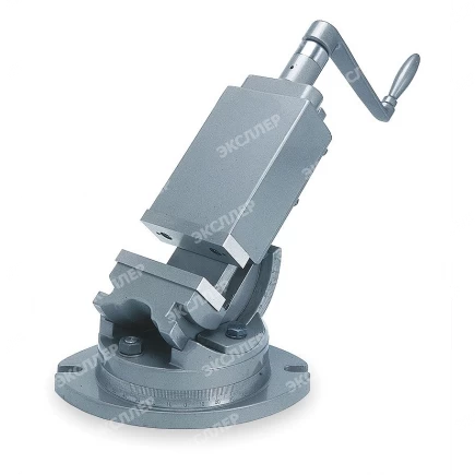 Станочные двухосевые тиски GROZ AMV/SP-125 GR35003