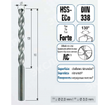 Сверло по стали Forte Cobalt 2х49 18302001 ALPEN