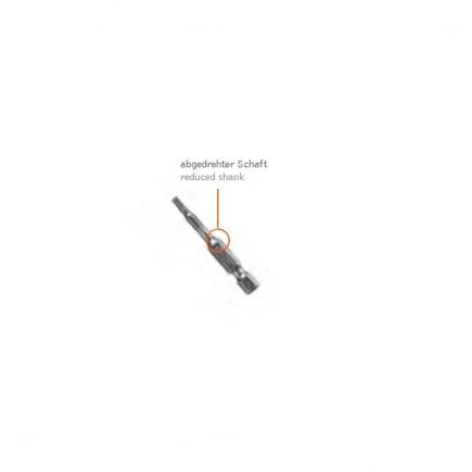 Наконечник Т40 Е6.3 50мм USH 103060