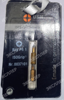 Наконечник PH1 25мм ISOGrip 2шт СО USH 37101