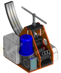 Трубогиб профильной трубы ПГМ-6 (электромеханический)