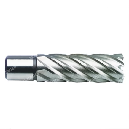 Сверло по металлу, корончатое с хвостовиком Weldon 19 мм (3/4''), HSS-Co, 24,0*55/70 D.BOR 474240202d