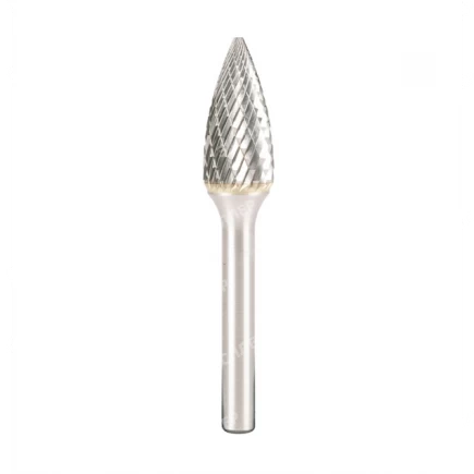Бор-фреза по металлу форма G (парабола с заостренной головой) 8,0*19,0/64,0 хв. 6 мм D.BOR 9f-16080k02d