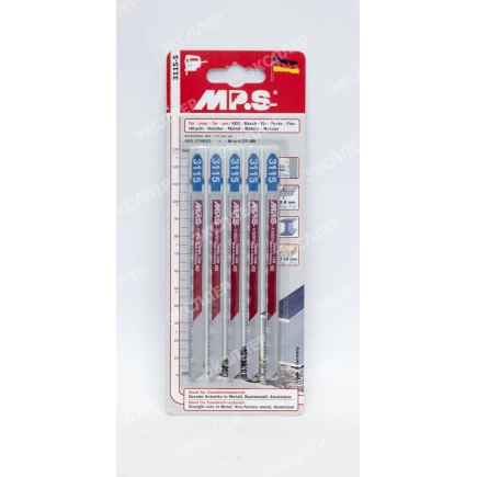 Пилки MP.S (Германия) 12tpi 132/110мм Bi-m 5шт T318BF 3115-F