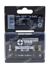 Набор из 7 предметов (Pz,Ph,Fl) USH FlatBox ISOTIN "Top Quality" 6105