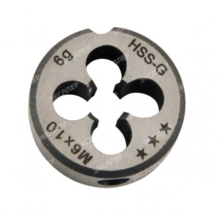 Плашка HSS-G DIN 223 Тип B, M18 x 2.50, 45 х 18 D.BOR 9g31m18-2502d