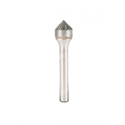 Бор-фреза по металлу форма K (зенкера с вершиной 90°) 16,0*8,0/57,0 хв. 6 мм D.BOR 9f-20160k02d