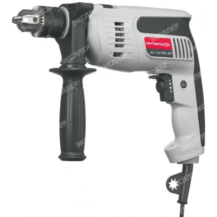 Ударная дрель 780Вт 13мм ДУ-13/780ЭР Интерскол